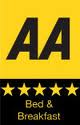 AA 5 star bed and breakfast accommodation